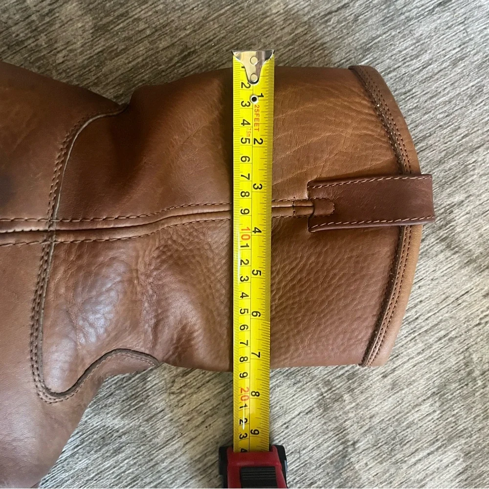 Rocky Men's Brown Leather Pull-On Work Boots